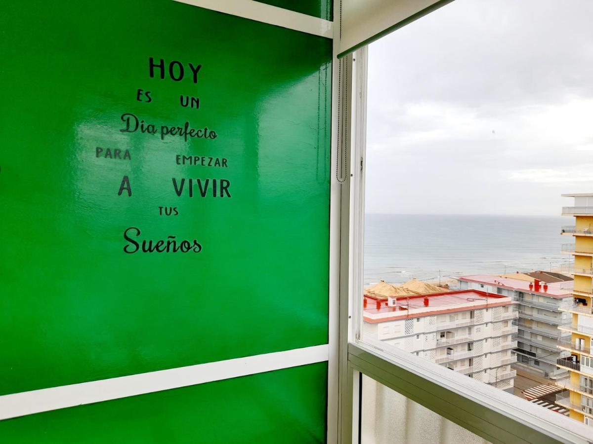 Apartamento Vistas Al Mar, 11 Planta, 50M Playa!! Мирамар Экстерьер фото