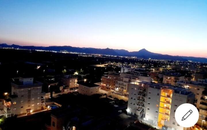 Apartamento Vistas Al Mar, 11 Planta, 50M Playa!! Мирамар Экстерьер фото